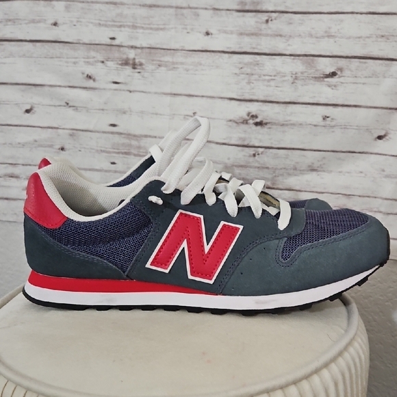 New Balance Blue and Red Athletic Shoes - Picture 5 of 5